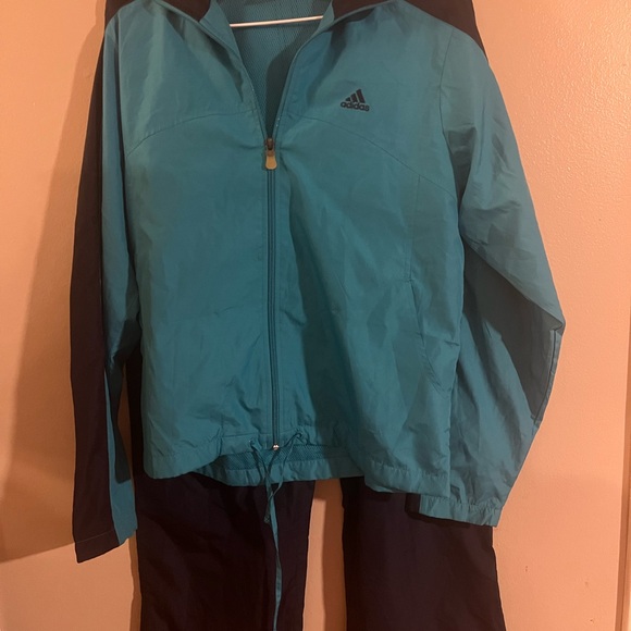adidas Pants - Adidas‎ Women's Blue and Black Track Jacket